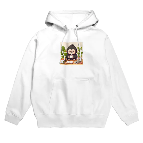 ほっこりコーヒーごりら君 Hoodie