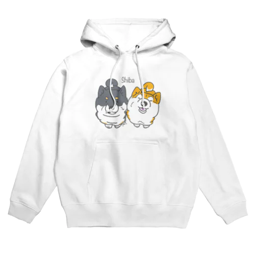 むっちり柴犬くん Hoodie