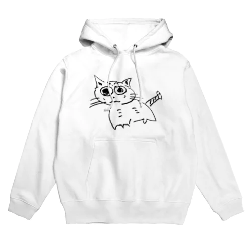 画伯のよれよれなずなちゃん Hoodie