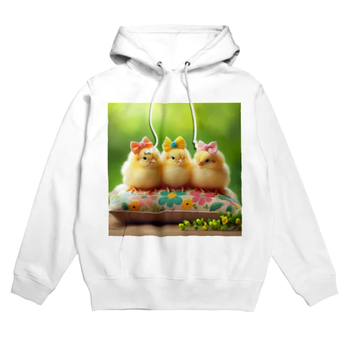 ひよこ3兄弟 Hoodie