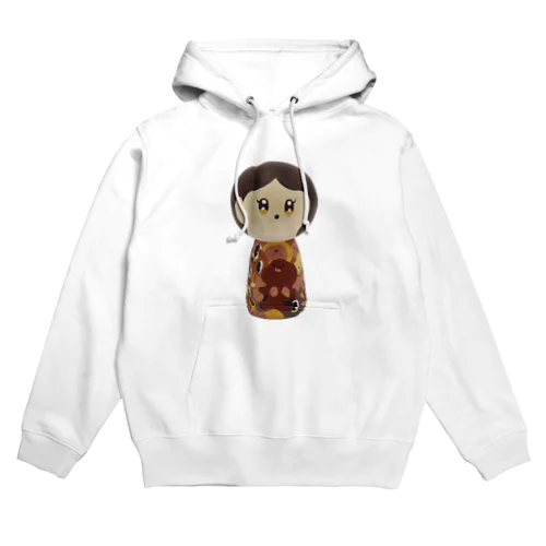 こけしガールズ　セピアちゃん Hoodie