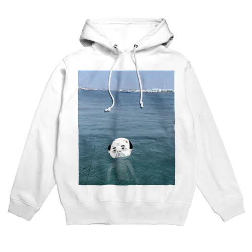 海水浴おじさん Hoodie