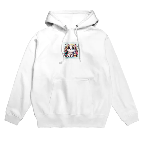 可愛いいねこが目を輝かせています！ Hoodie