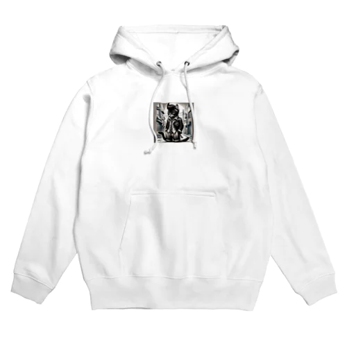 男らしいねこ Hoodie