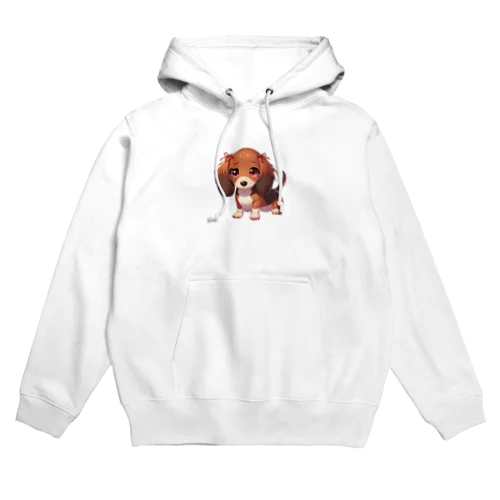 ミニチュアダックス　女の子　アイテム Hoodie