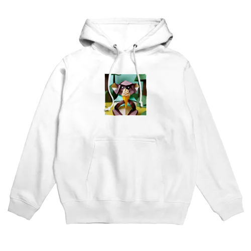 ice meets オリガミマーモセット Hoodie