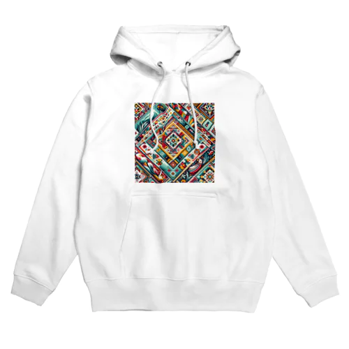 南米柄 Hoodie