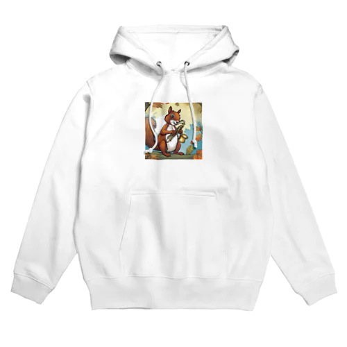 リスがサックスを Hoodie