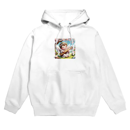 琴を奏でる天使 Hoodie