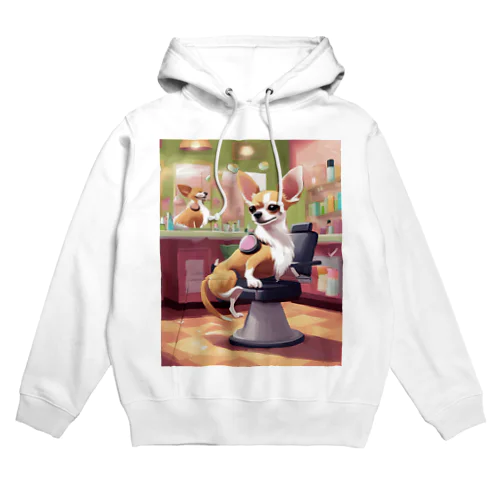 トリミング前のチワワ Hoodie