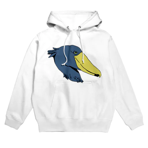 ハシビロコウ フェイス Hoodie