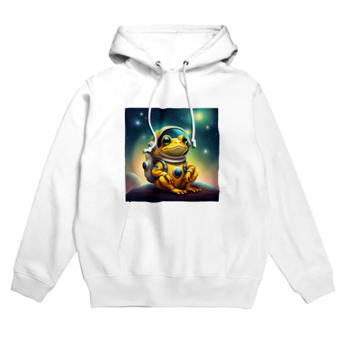 カエルの宇宙飛行士 Hoodie