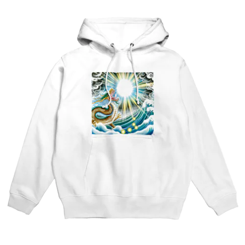 運命を呼ぶ龍の咆哮 Hoodie