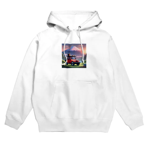 イケオジ週末の野遊び Hoodie