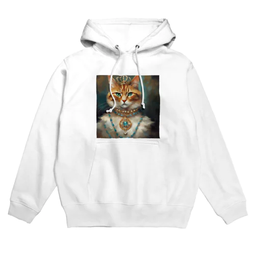 パライバトルマリンの瞳の猫 Hoodie