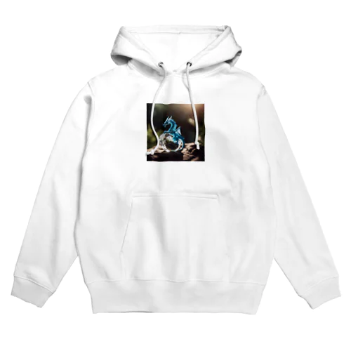 水晶を持って、精霊と交信している龍 Hoodie