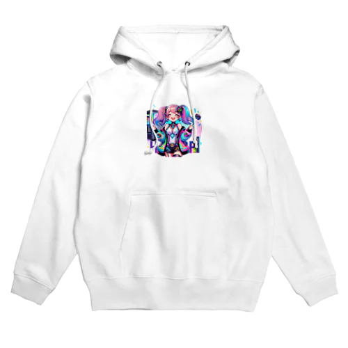 ゲーミング少女ピーシースリー Hoodie