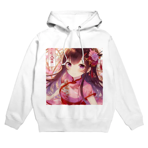 チャイナ服の女の子 Hoodie