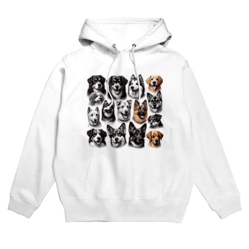 かっこいい大型犬 Hoodie