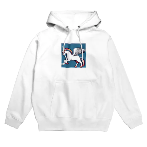 ドット絵ユニコーン Hoodie