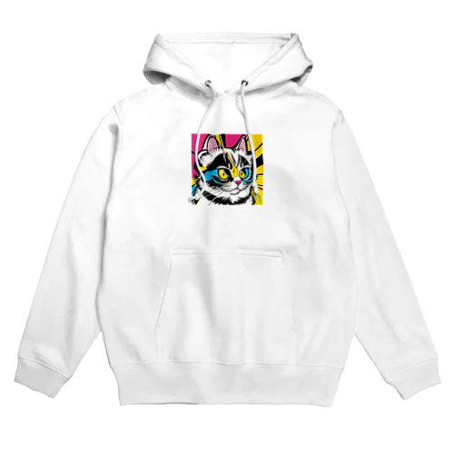 カッコいい猫 Hoodie