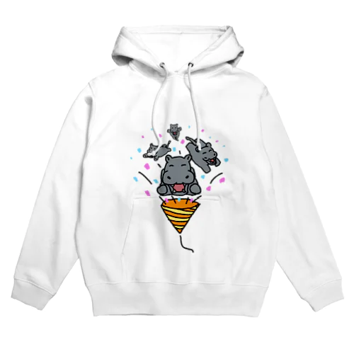 かばにいさんクラッカーから登場！ Hoodie