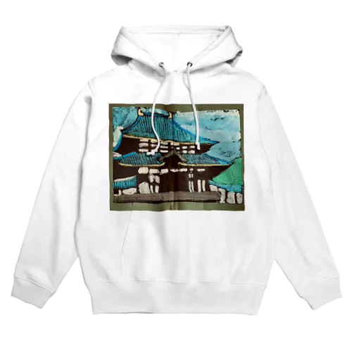 奈良　大仏殿 Hoodie