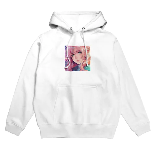 アーティストのアンニュイ美人 Hoodie