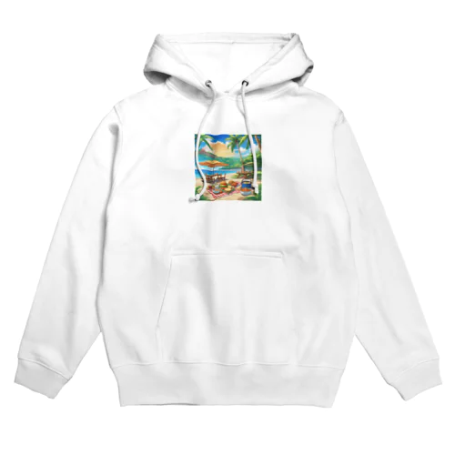 沖縄　ビーチパーティ Hoodie