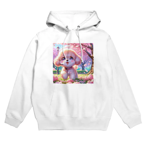 トイプードル　さくら　元気 Hoodie