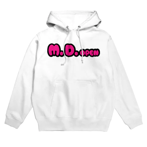 M.D.openピンクロゴ Hoodie