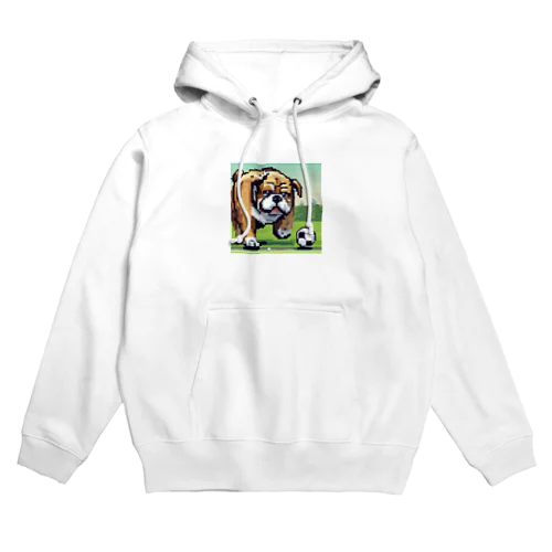 フットボーラーブルドッグ Hoodie