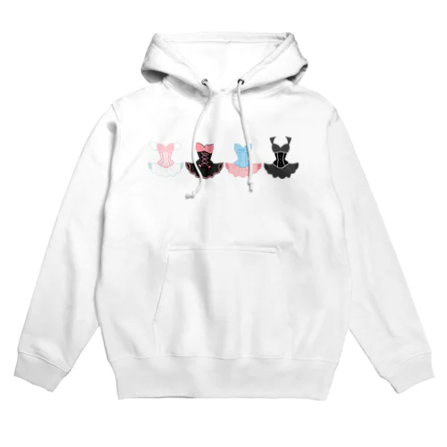 コルセット Hoodie