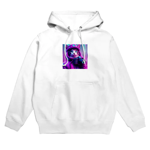 瞬間を捉えたかわいいショット Hoodie