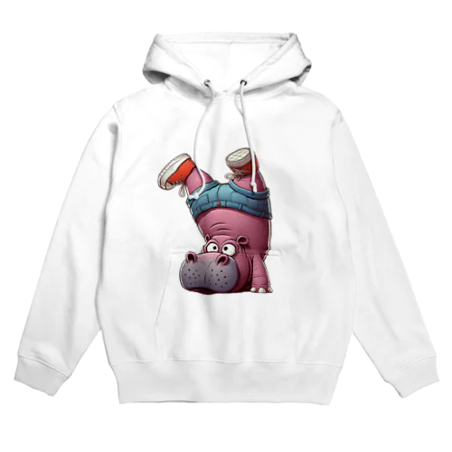 逆さまのカバ Hoodie