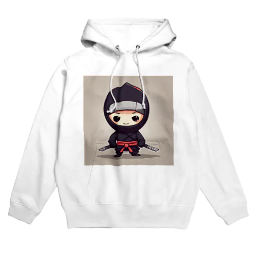 かわいい忍者のイラストグッズ Hoodie