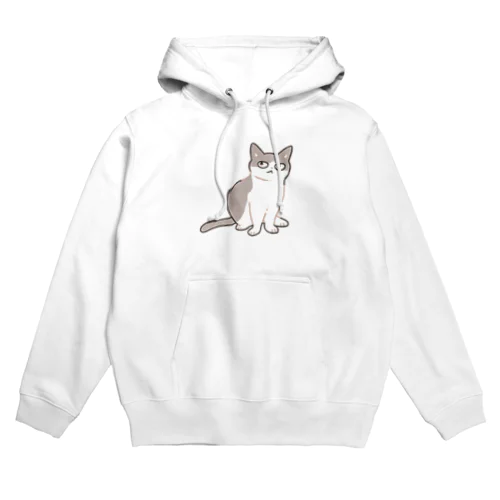 ハチワレ Hoodie