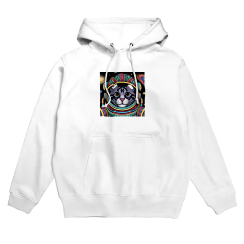 宇宙服を着た猫 Hoodie