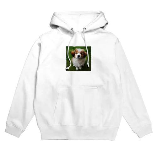 ウルウルがキュートな犬 Hoodie