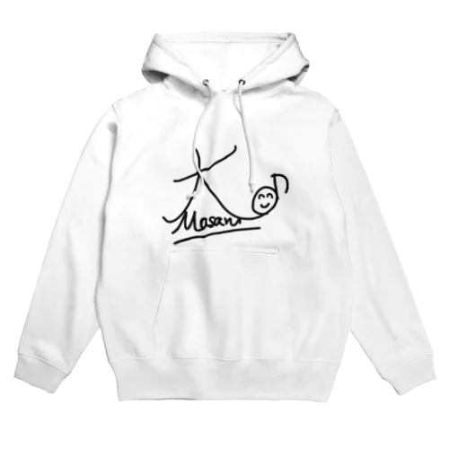 サインロゴ（黒） Hoodie