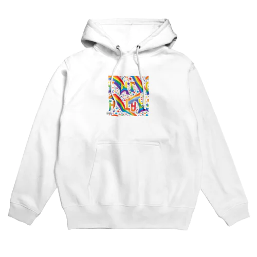 レインボーフラッグ Hoodie