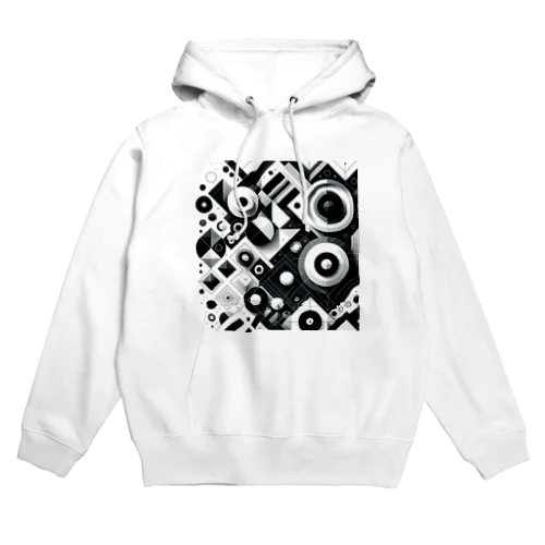 抽象的で洗練された幾何学 Hoodie