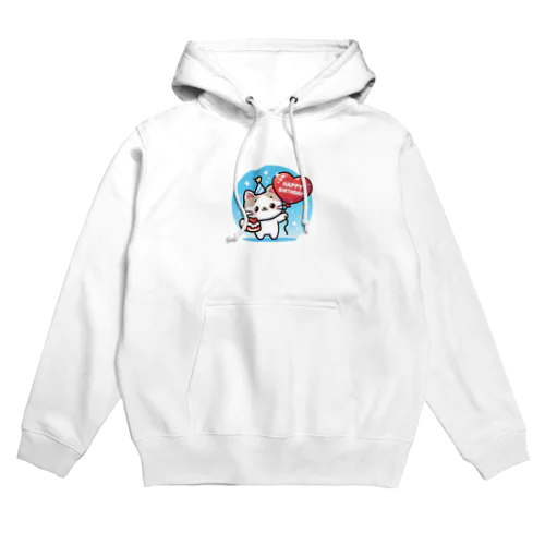 ハピバ　にゃんだふるきゃっつ Hoodie