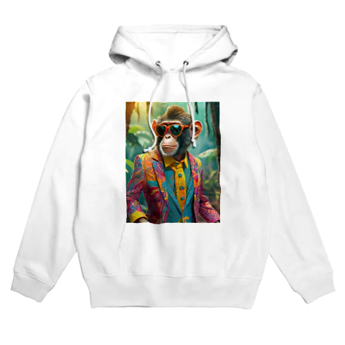 ファンキーモンキーサングラス Hoodie