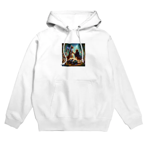 勝利の光：魔法の森の戦士たち Hoodie