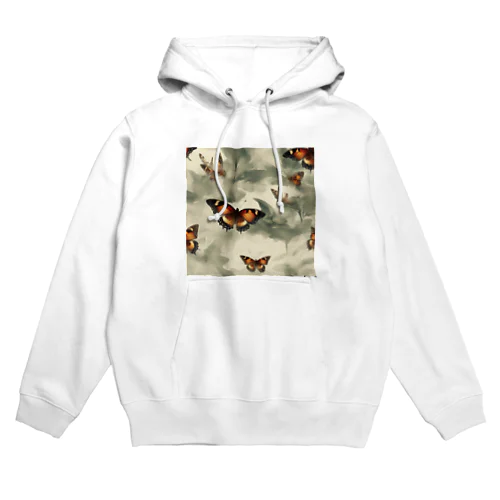 現実の蝶 Hoodie