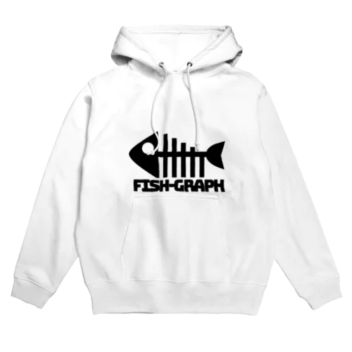 統計大好きFISH-GRAPHパーカー Hoodie