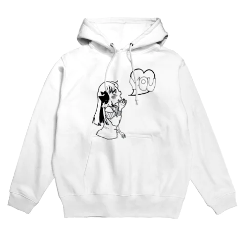 女の子と会話を楽しむグッズ Hoodie