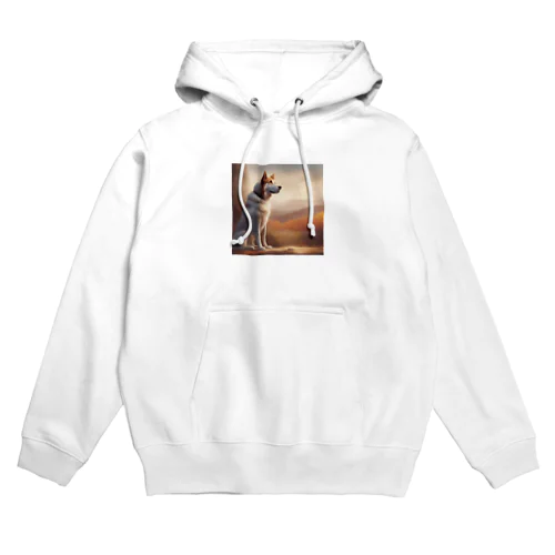 遠くを見つめる愛犬 Hoodie