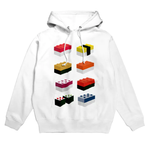 ブロック寿司 Hoodie